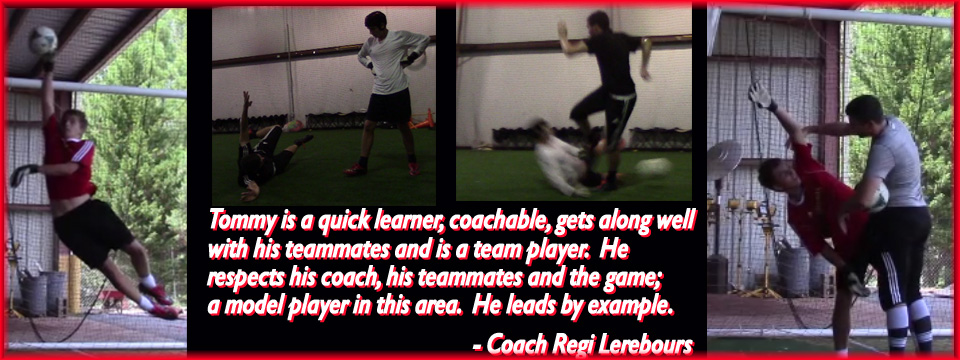 COACHABLE - COACHABILITY: Tommy Biggs Soccer Goal Keeper